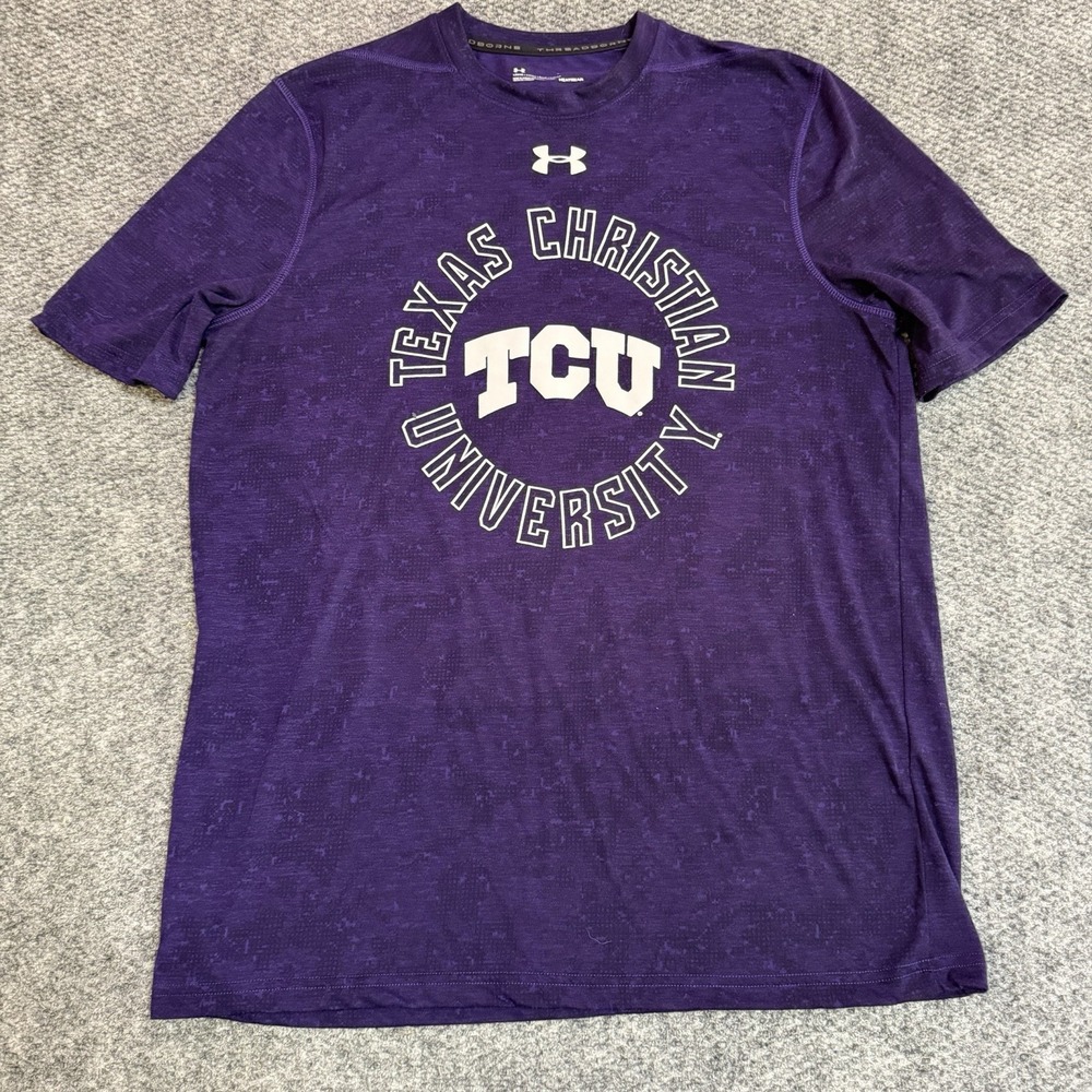 Under Armour Texas Christian University T-Shirt Horned Frogs M